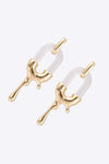 Contrast Zinc Alloy Earrings Earrings - Tophatter Daily Deals