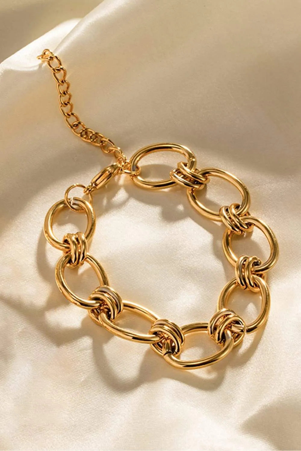 Chunky Chain Stainless Steel Bracelet Bracelets - Tophatter Daily Deals