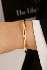 Dream Girl Hammered Cuff Bracelet Bracelets - Tophatter Daily Deals