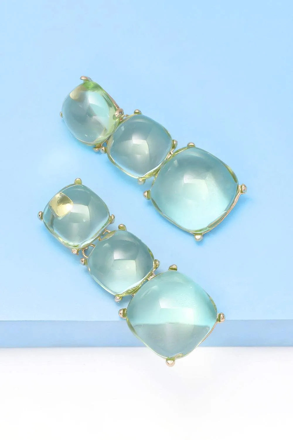 Resin Dangle Earrings Earrings - Tophatter Daily Deals