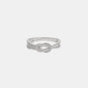 Zircon 925 Sterling Silver Ring - Tophatter Shopping Deals - Electronics, Jewelry, Beauty, Health, Gadgets, Fashion
