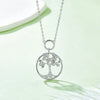 Moissanite 925 Sterling Silver Tree Of Life Pendant Necklace Silver One Size Moissanite - Tophatter Daily Deals