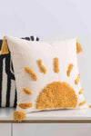 Sun Graphic Tassel Decorative Throw Pillow Case - Tophatter Deals