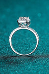 Square Moissanite Ring Moissanite - Tophatter Daily Deals