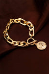 Chunky Chain Toggle Clasp Bracelet Bracelets - Tophatter Daily Deals