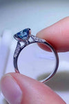 1 Carat Moissanite 4-Prong Ring Moissanite - Tophatter Daily Deals