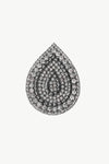 Wonderful Life Inlaid Cubic Zirconia Teardrop Stud Earrings Earrings - Tophatter Daily Deals