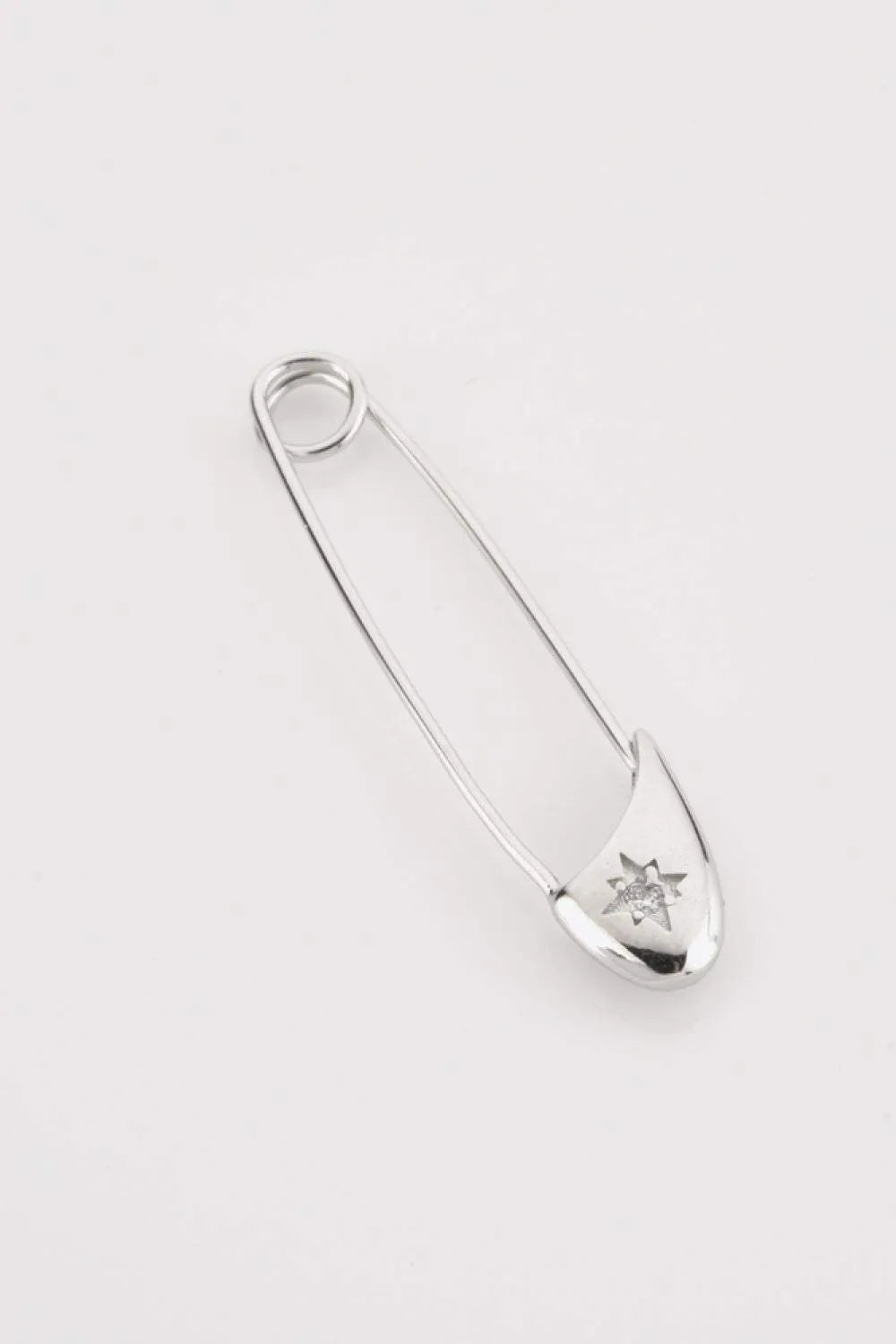 Inlaid Zircon Single Pin Earring Earrings - Tophatter Daily Deals