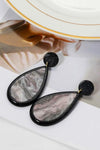 Teardrop Acrylic Earrings Earrings - Tophatter Daily Deals