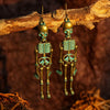 Skeleton Alloy Earrings Earrings - Tophatter Daily Deals