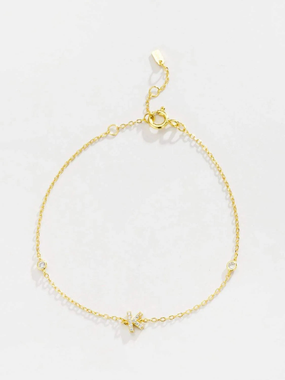 G To K Zircon 925 Sterling Silver Bracelet Bracelets - Tophatter Daily Deals