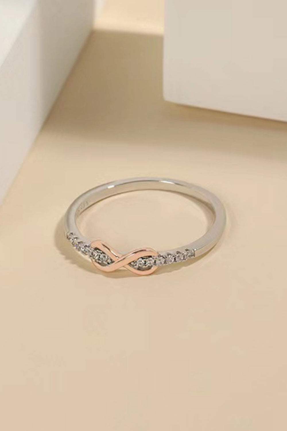 Contrast Zircon 925 Sterling Silver Ring Rings - Tophatter Daily Deals