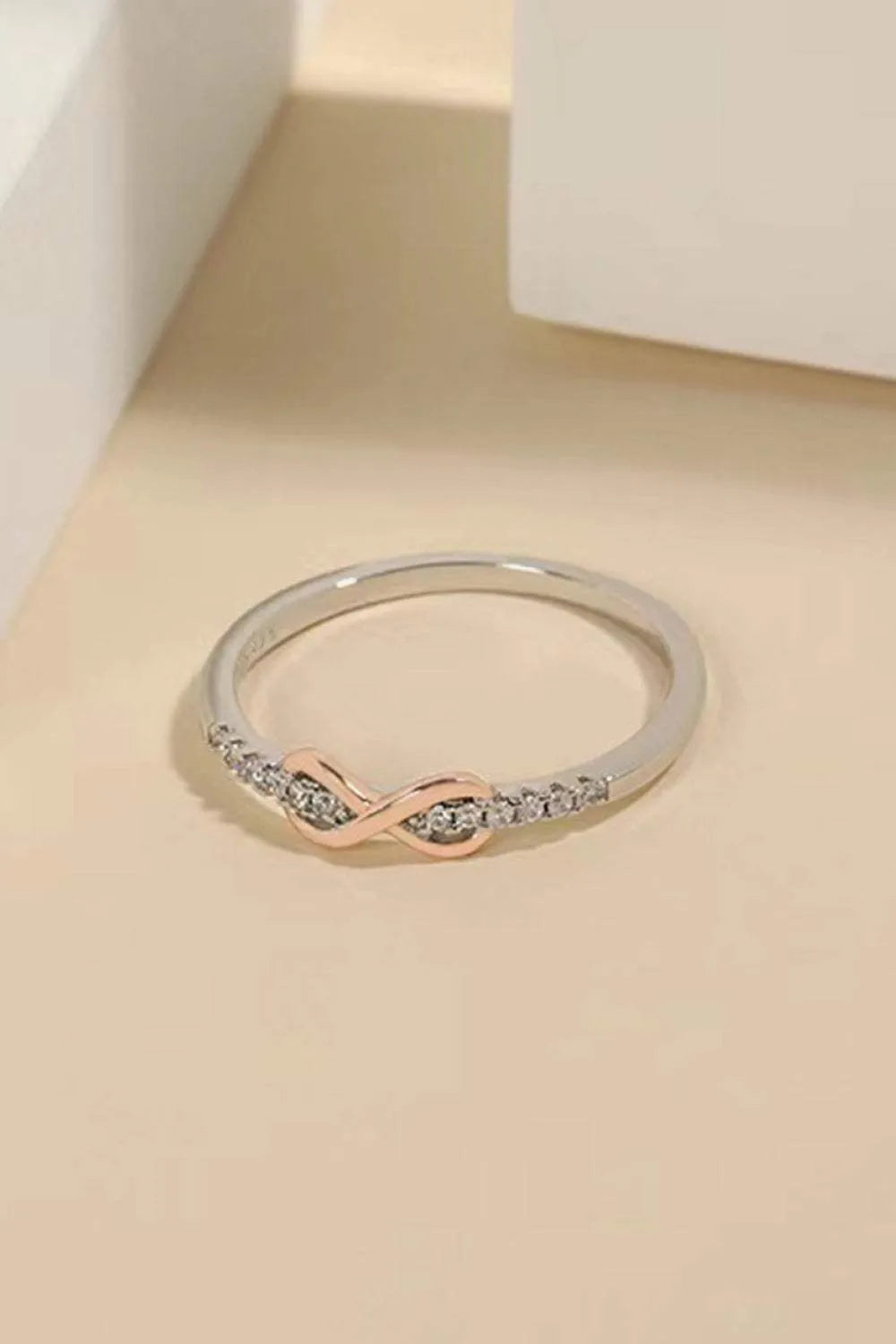 Contrast Zircon 925 Sterling Silver Ring Rings - Tophatter Daily Deals