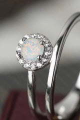 Opal Bypass Ring Opal - Tophatter Daily Deals