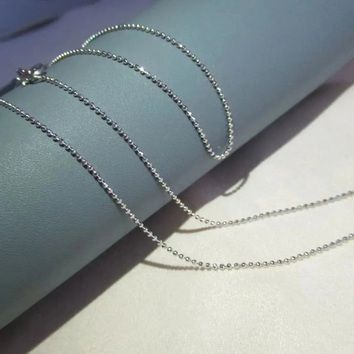 Platinum-Plated Copper Necklace Necklaces - Tophatter Daily Deals