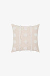 Eye-Catching Decorative Throw Pillow Case Beige Cream Dots One Size Decorative Pillowcases - Tophatter Daily Deals