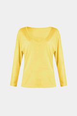 V-Neck Long Sleeve T-Shirt Women's T-Shirts - Tophatter Daily Deals