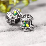 One Piece 925 Sterling Silver Bead Charm Silver One Size Bracelets - Tophatter Daily Deals