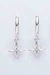 Moissanite Star Drop Earrings Moissanite - Tophatter Daily Deals