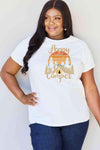 Simply Love Full Size HAPPY CAMPER Graphic T-Shirt Women's T-Shirts - Tophatter Daily Deals