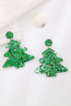 Christmas Tree Acrylic Earrings Earrings - Tophatter Daily Deals