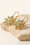 Turquoise Sun Drop Earrings Earrings - Tophatter Daily Deals