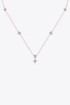 Moissanite 925 Sterling Silver Necklace Moissanite - Tophatter Daily Deals