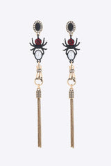 18K Gold-Plated Spider Drop Earrings Earrings - Tophatter Daily Deals