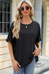 Round Neck Half Sleeve T-Shirt Women's T-Shirts - Tophatter Daily Deals