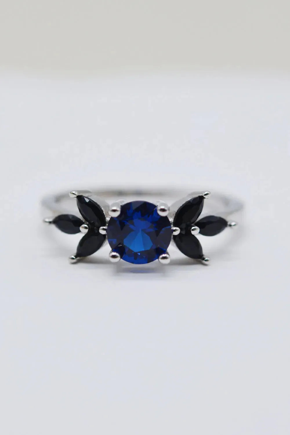Spinel Zircon Leaf Ring Rings - Tophatter Daily Deals