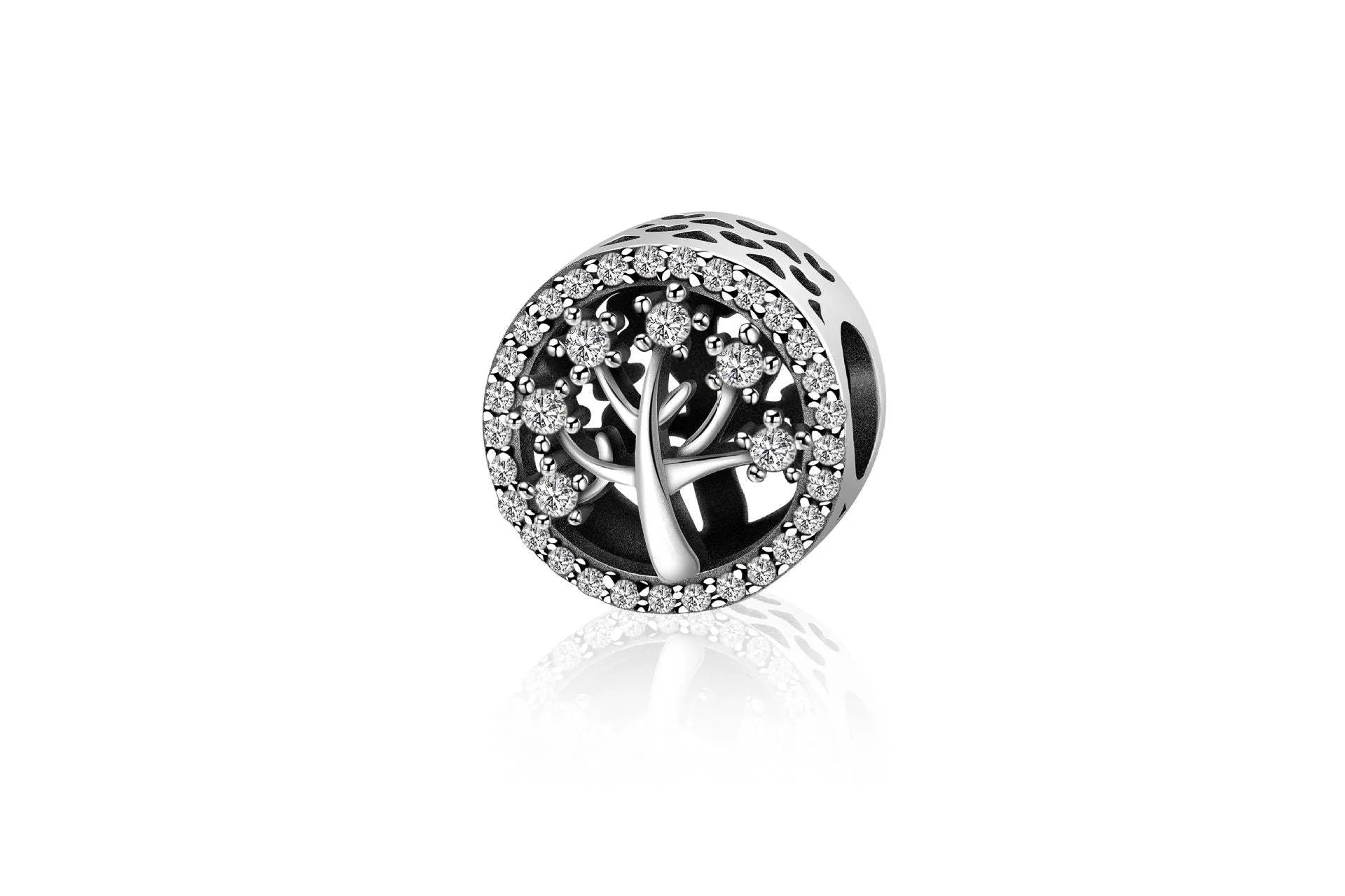 One Piece 925 Sterling Silver Bead Charm Bracelets - Tophatter Daily Deals