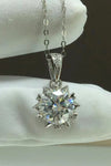 Looking At You 2 Carat Moissanite Pendant Necklace Moissanite - Tophatter Daily Deals