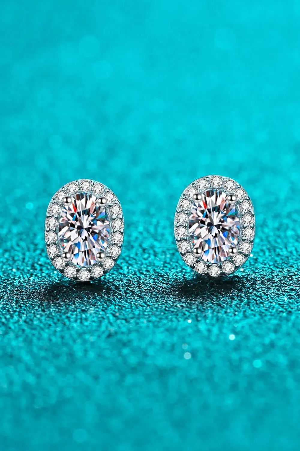 Future Style Moissanite Stud Earrings Moissanite - Tophatter Daily Deals