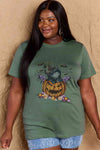 Simply Love Full Size Jack-O'-Lantern Graphic T-Shirt Women's T-Shirts - Tophatter Daily Deals