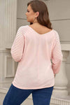 Plus Size Rabbit Graphic Long Raglan Sleeve Easter Tee Women's T-Shirts - Tophatter Daily Deals