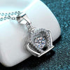 Moissanite Crown 925 Sterling Silver Necklace Moissanite - Tophatter Daily Deals