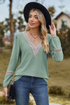 V-Neck Long Sleeve T-Shirt Women's T-Shirts - Tophatter Daily Deals