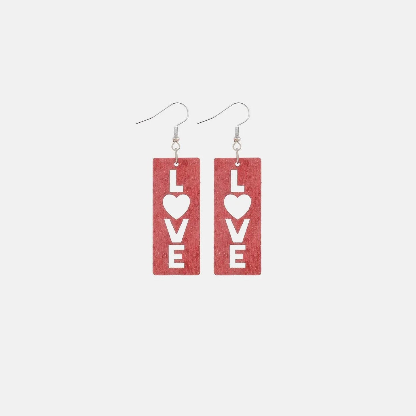 Wooden Cutout Dangle Earrings Style C One Size Earrings - Tophatter Daily Deals