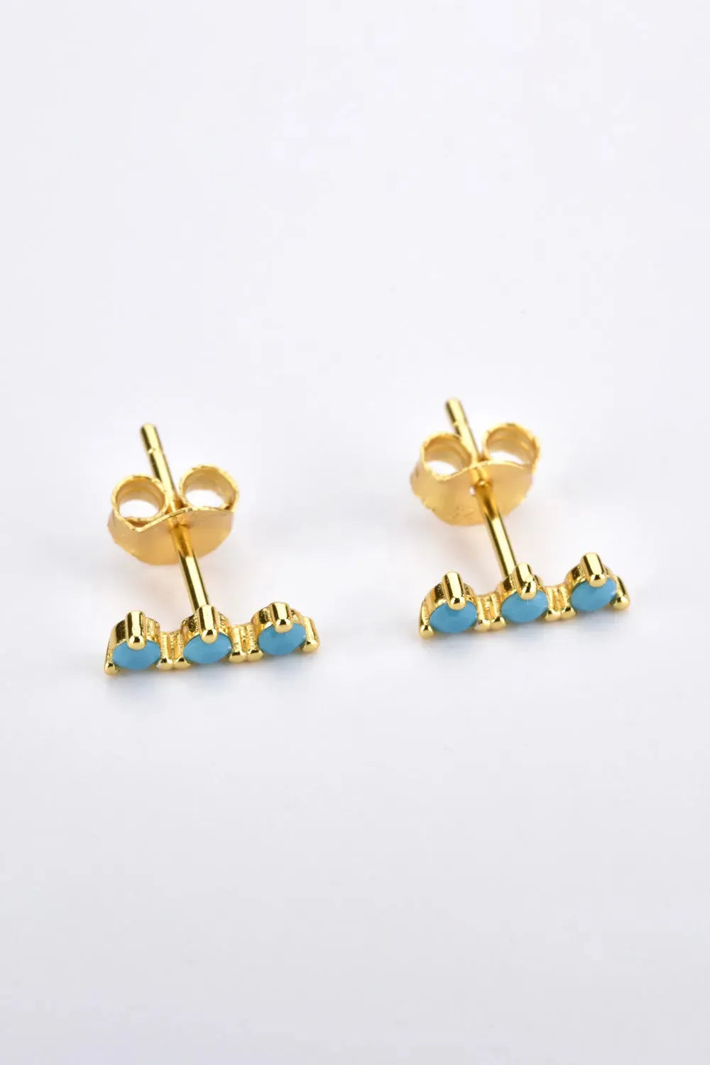 Zircon 925 Sterling Silver Earrings Earrings - Tophatter Daily Deals