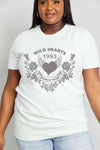 Simply Love Full Size WILD HEARTS 1993 WORLD TOUR Graphic Cotton Tee - Tophatter Daily Deals