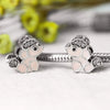 One Piece 925 Sterling Silver Bead Charm Bracelets - Tophatter Daily Deals