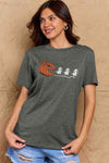 Simply Love Full Size Jack-O'-Lantern Graphic Cotton T-Shirt Women's T-Shirts - Tophatter Daily Deals