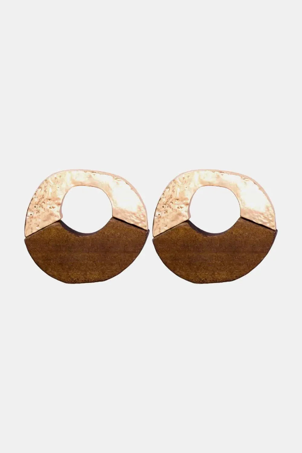 Zinc Alloy Dangle Earrings Chestnut One Size Earrings - Tophatter Daily Deals