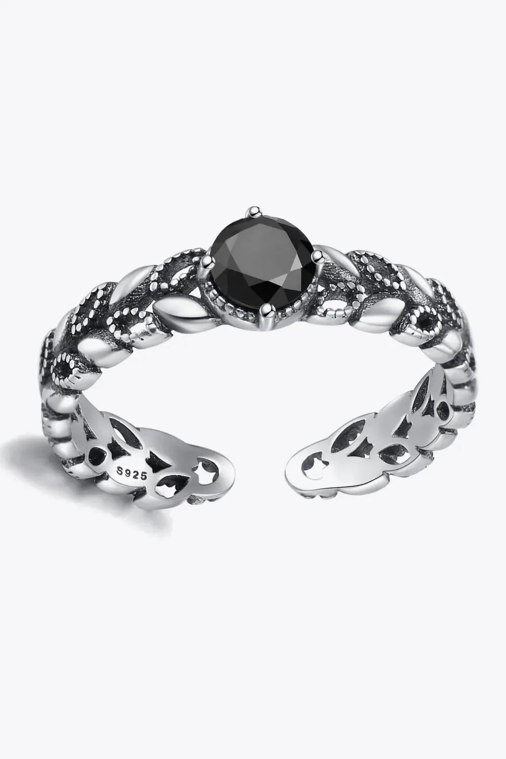 925 Sterling Silver Open Ring Rings - Tophatter Daily Deals