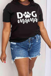 Simply Love Full Size DOG MAMA Graphic Cotton T-Shirt Women's T-Shirts - Tophatter Daily Deals