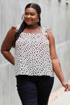 Be Stage Full Size Woven Top in Cream Cream Blouses - Tophatter Daily Deals