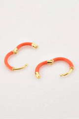 925 Sterling Silver Huggie Earrings Earrings - Tophatter Daily Deals