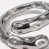 Titanium Steel Gold-Plated Bypass Ring Rings - Tophatter Daily Deals