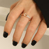 Zircon 925 Sterling Silver Ring Rings - Tophatter Daily Deals