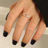 Zircon 925 Sterling Silver Ring Rings - Tophatter Daily Deals